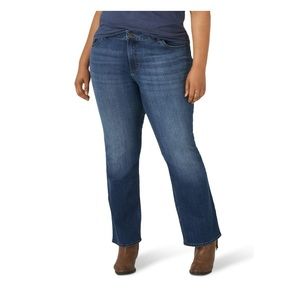 🆕 Lee Women's Plus Bootcut Jeans (Petite)